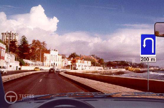 Pergunta IMT: Perante o sinal sou informado do local adequado: