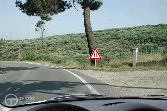 Pergunta IMT: Este sinal está colocado: