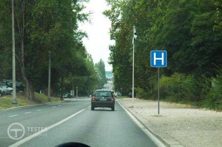 Pergunta IMT: No local em que me encontro devo circular a velocidade moderada?